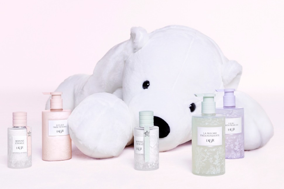 ベビー ディオール」のビューティーラインが誕生、フローラルムスクが