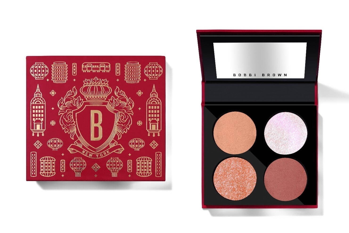 ボビイ ブラウン25年新春コスメ、“提灯を灯した空”着想のウォーム系
