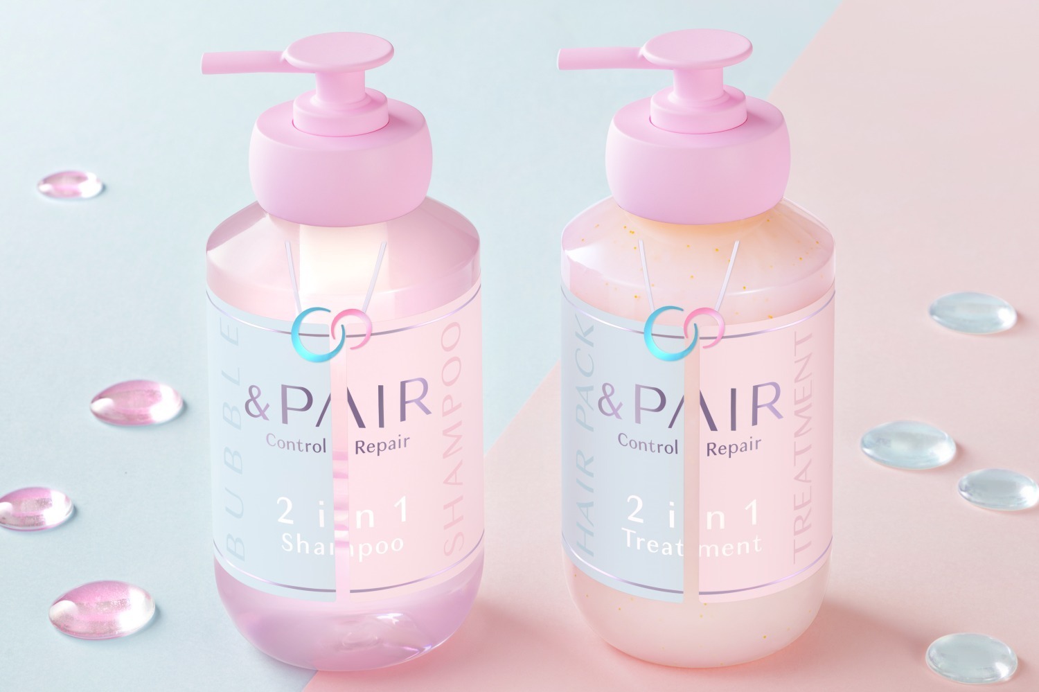 2in1機能”の新ヘアケアブランド「アンドペア」25年春誕生、“質感が変化