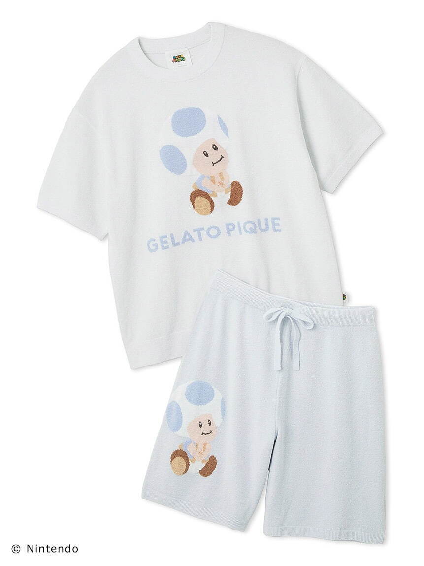 ジェラート ピケ「スーパーマリオ」春色キノピオ＆ヨッシーのルーム