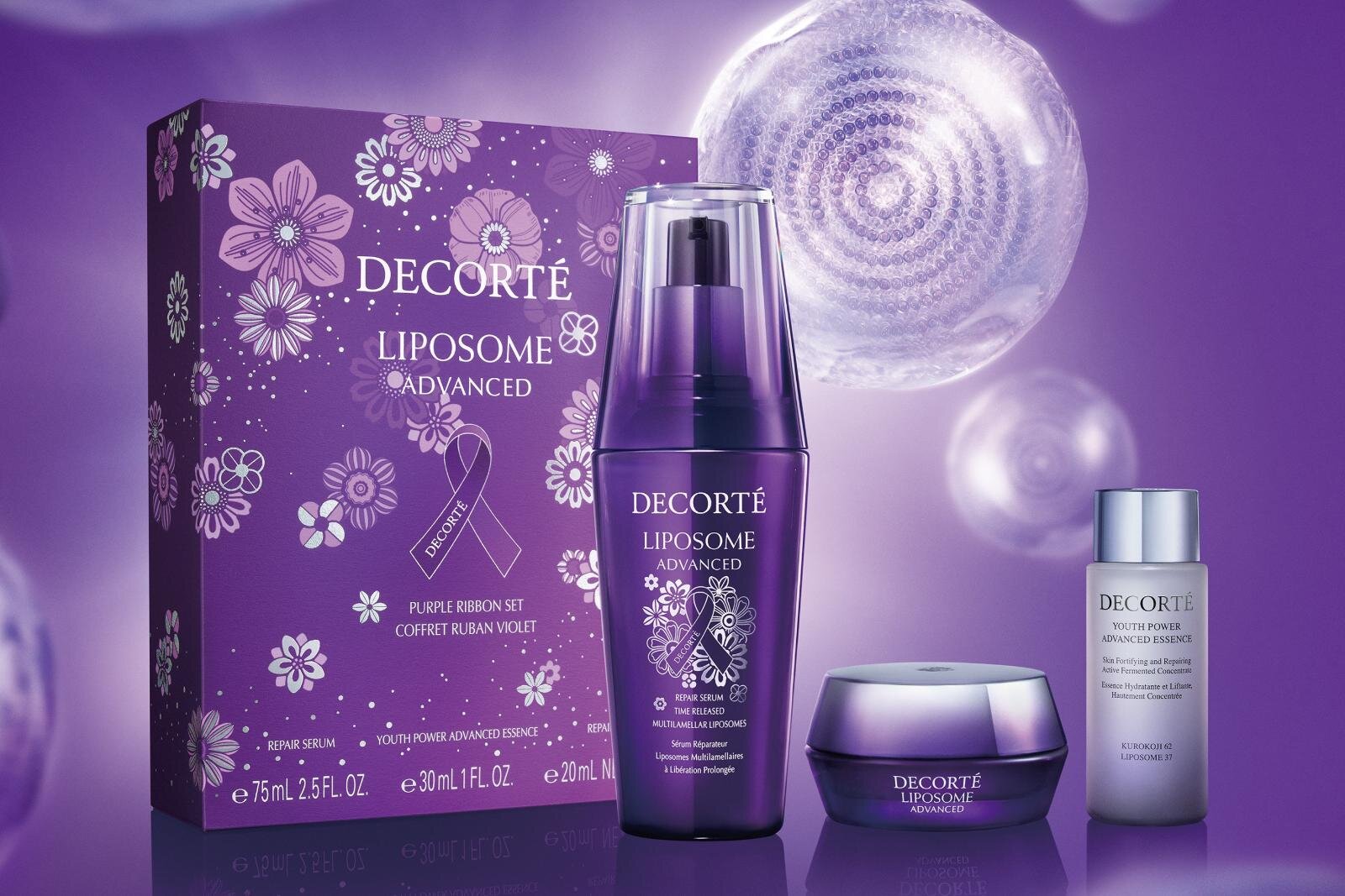 コスメデコルテ25年クリスマスコフレ、人気No.1美容液「リポソーム