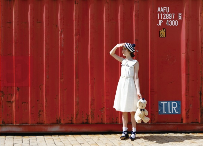 エミリーテンプルキュートより夏の新作ワンピース - ストライプレース