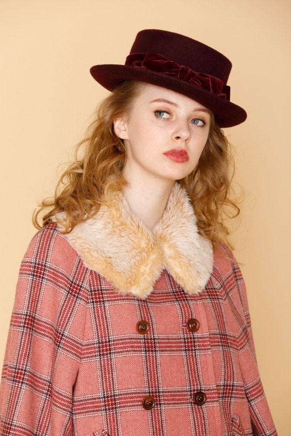 ジェーンマープル、ピンクやアイボリーの「ビッググレンチェック