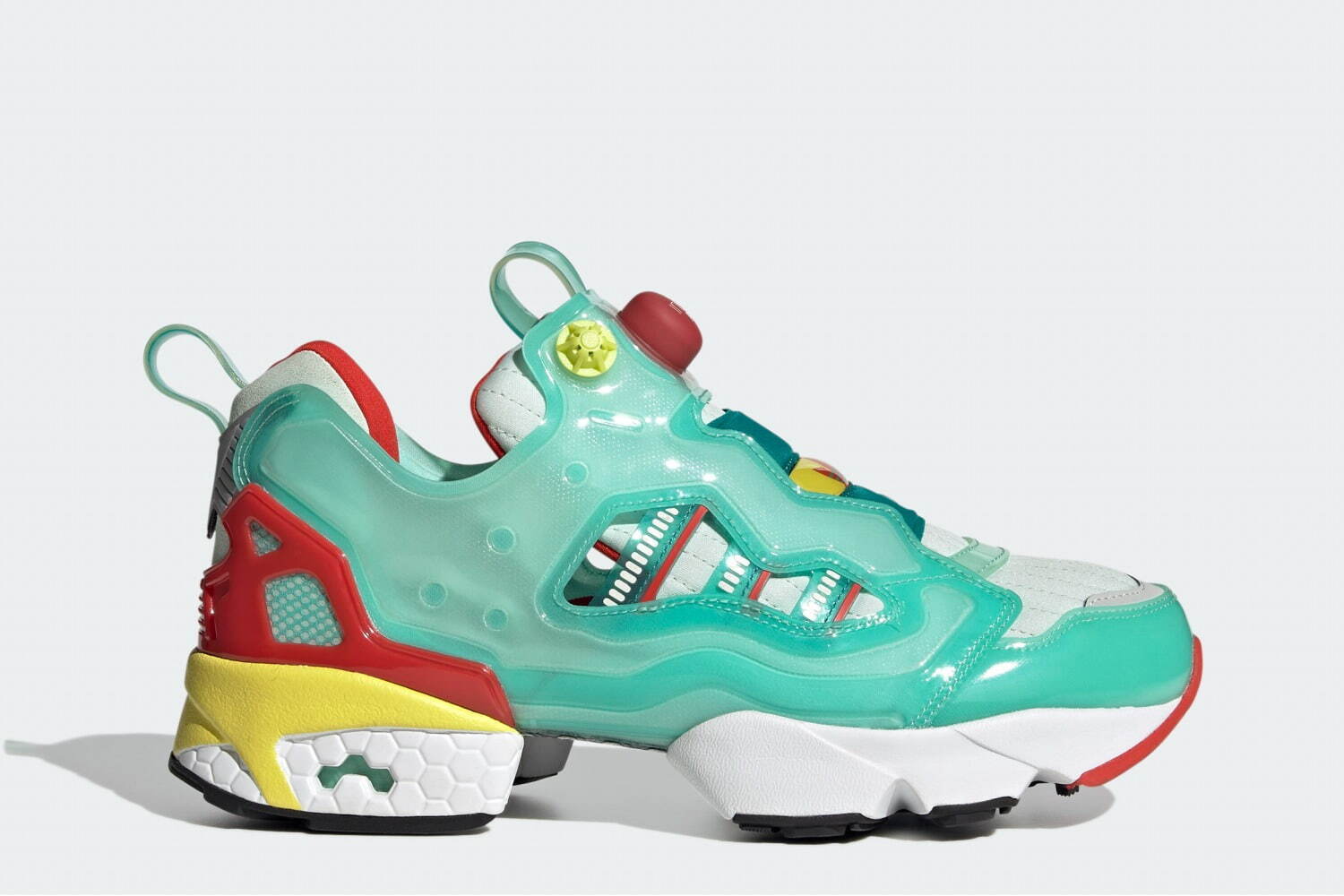 アディダス オリジナルス×リーボック「ZX FURY」シャーベットカラーの