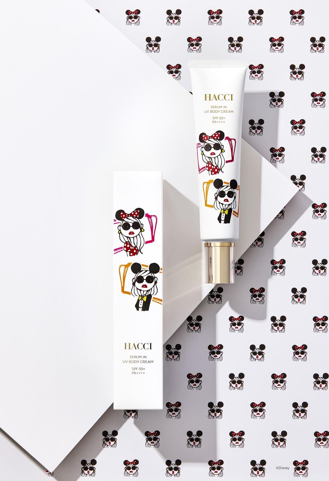 HACCI2026年春コスメ、ディズニーデザインの「UVシリーズ」ひんやり