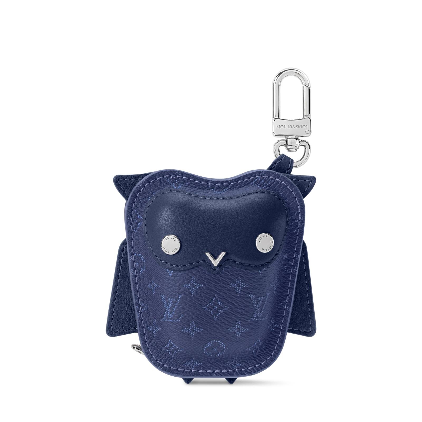 ルイ・ヴィトン“フクロウ型”バッグチャーム、ジップ付きでミニポーチに
