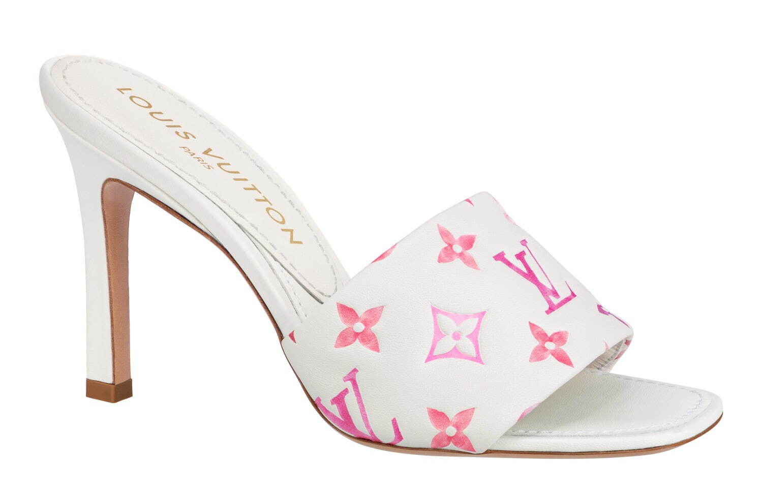 ルイ・ヴィトン新作シューズ、“モノグラム・パターン”の厚底サンダル