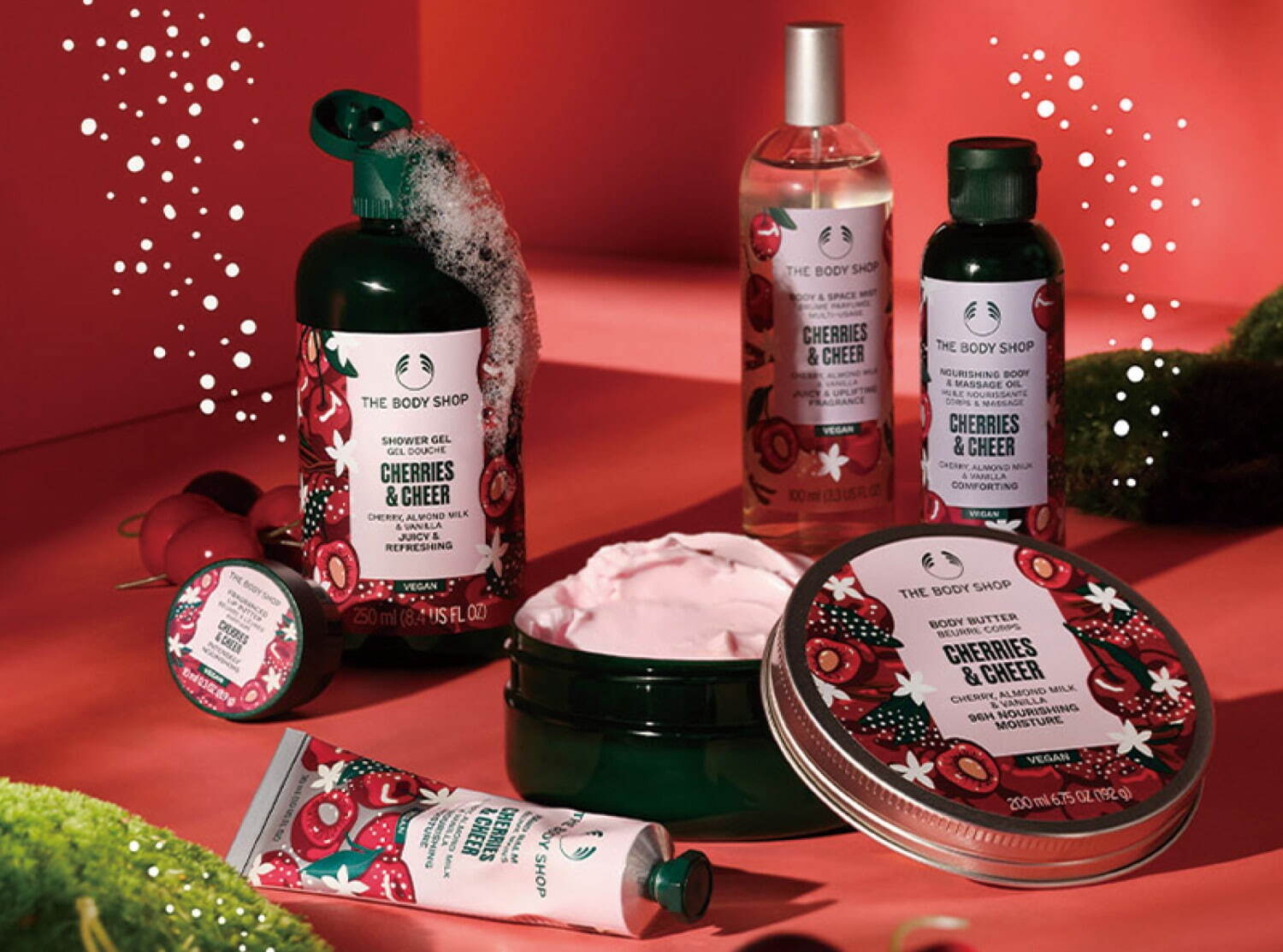 ザボディショップ23年クリスマスコフレ、煌めくアドベントカレンダー