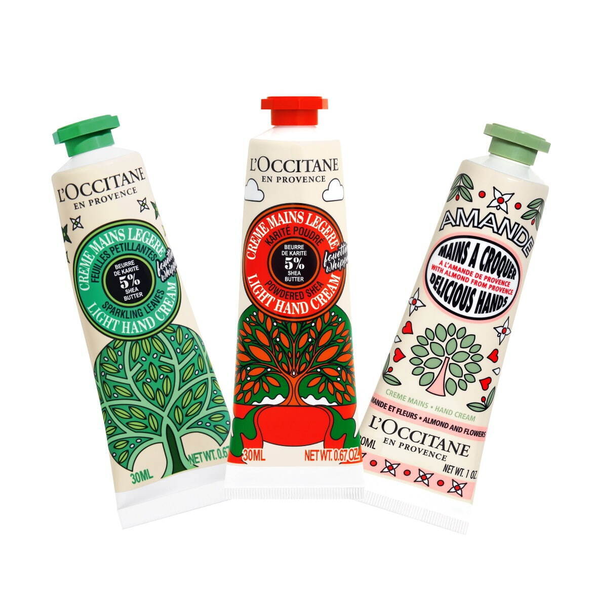 ロクシタン23年クリスマスコフレ第3弾、“木の温もりの香り”のボディ