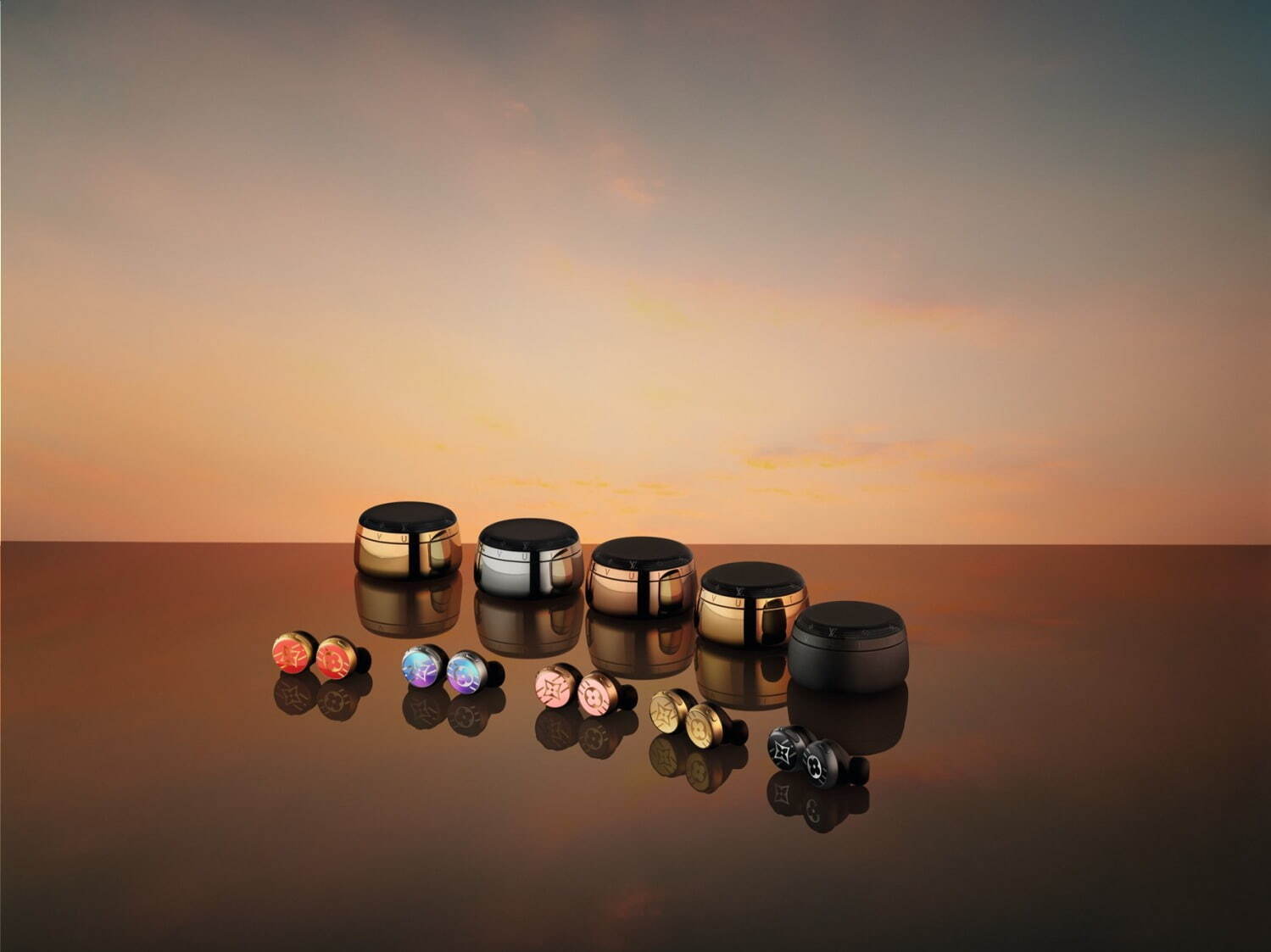 ルイ・ヴィトン新作“モノグラム”入りイヤホン「ホライゾン ライト