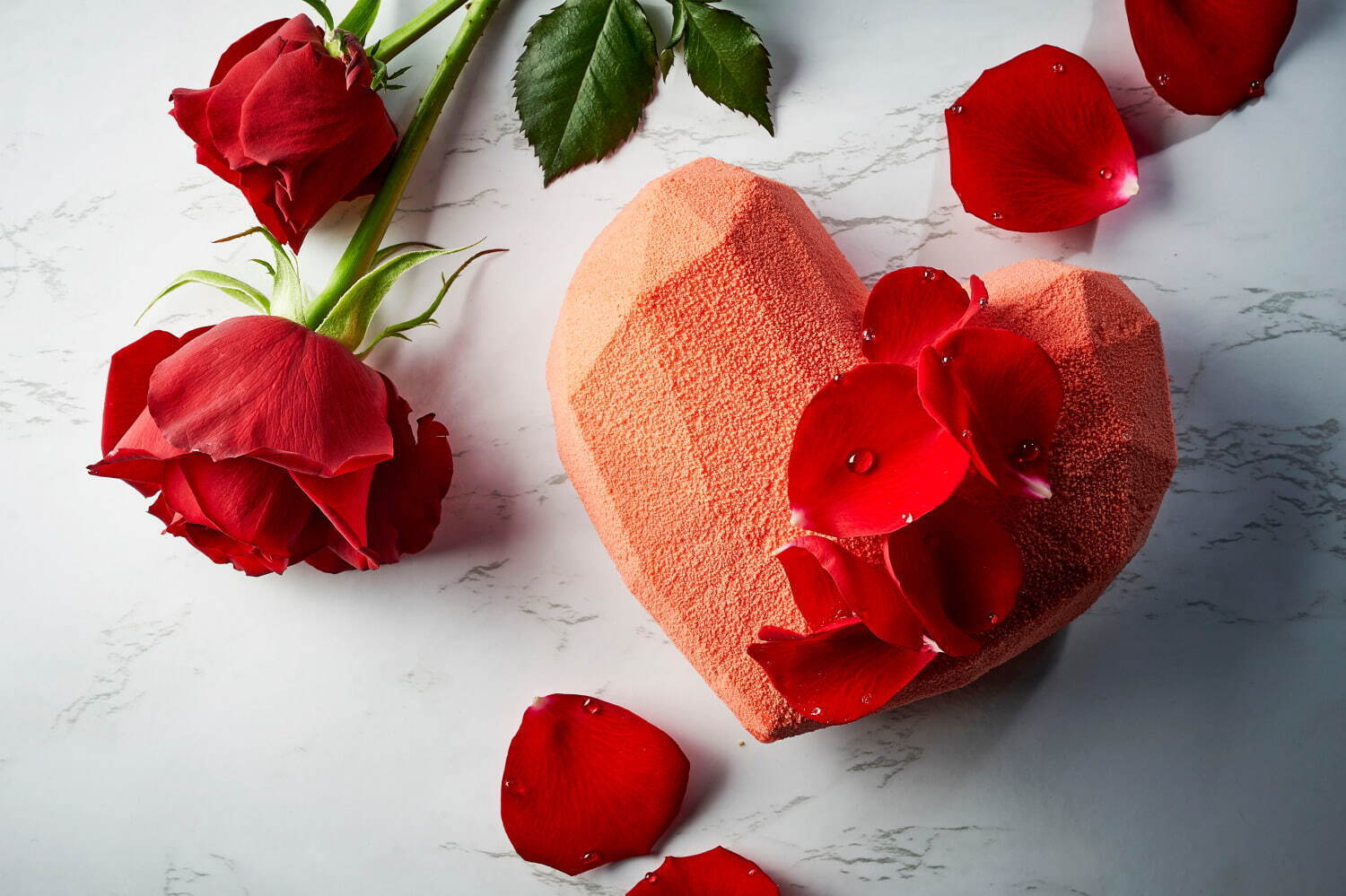 マロンケーキさま専用出品 ステンドグラスパネル 薔薇のハート 1点もの