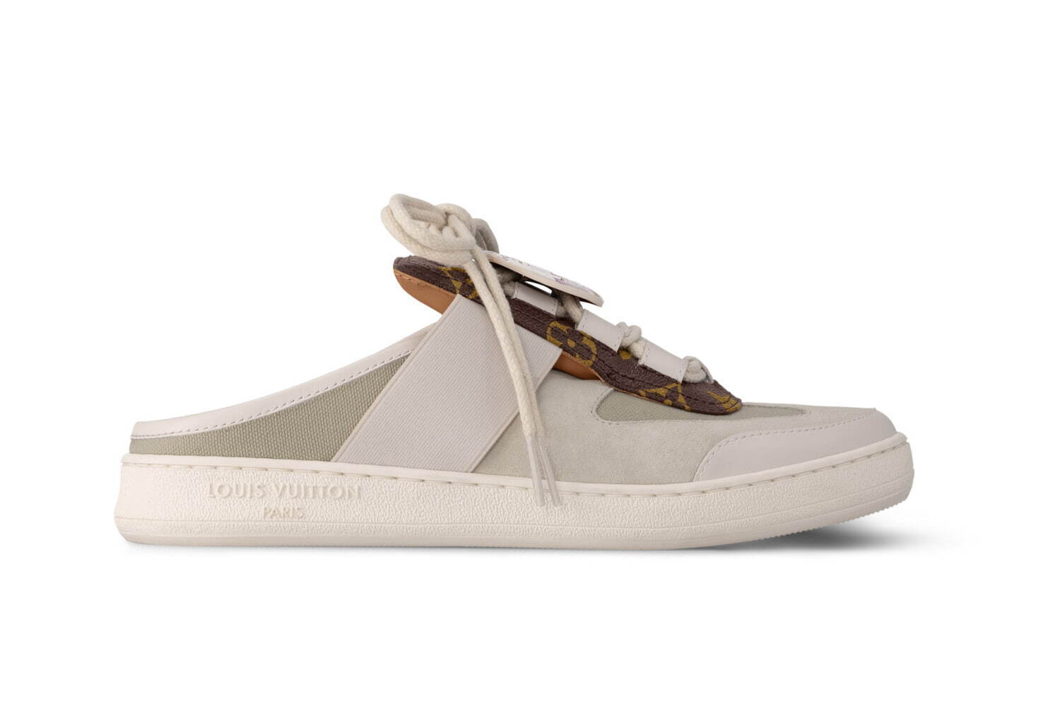 ルイ・ヴィトンのウィメンズサンダル、ふんわりシアリング