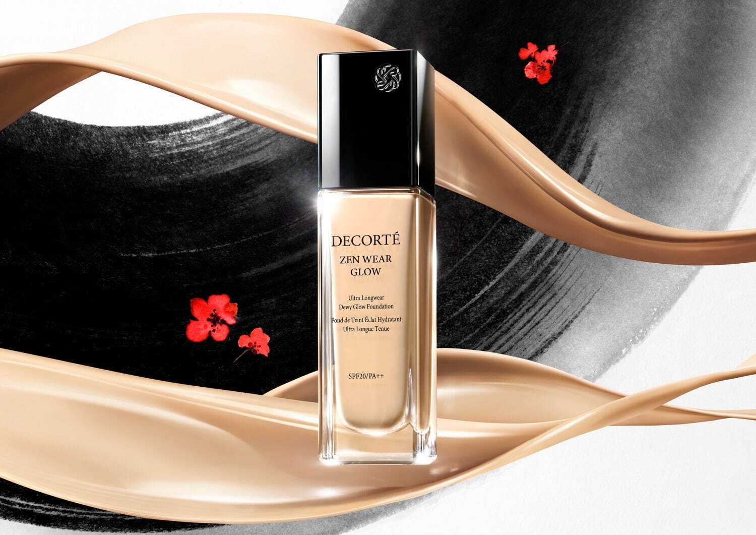 コスメデコルテ24年秋ベースメイク「ゼン ウェア」薄膜ハイカバーで