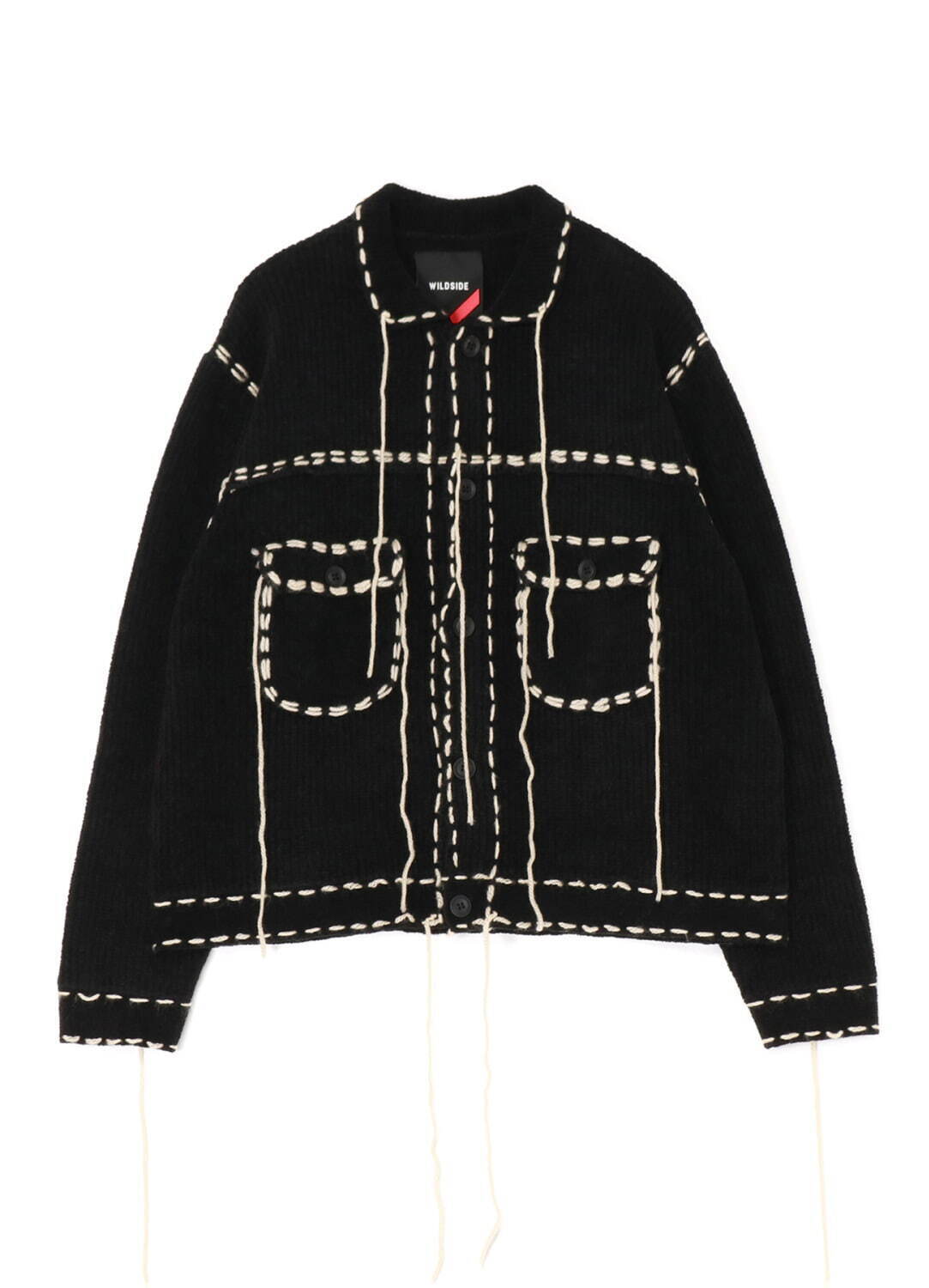 ワイルドサイド ヨウジヤマモト×フィンガリンのカーディガン