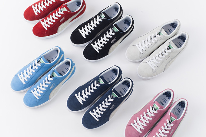 写真1/2｜ロンハーマン、プーマの人気スニーカー「スエード」の別注