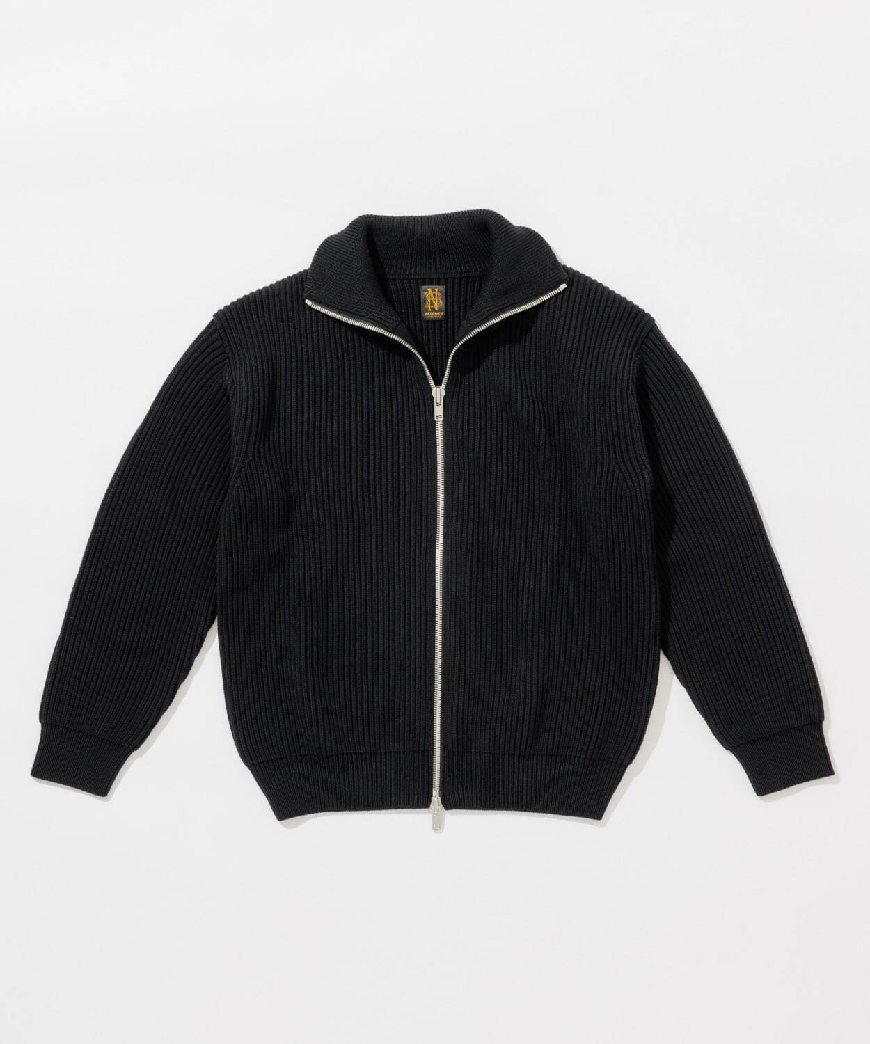 ビオトープ×バトナーのドライバーズニット、“ざっくりリブ素材”の