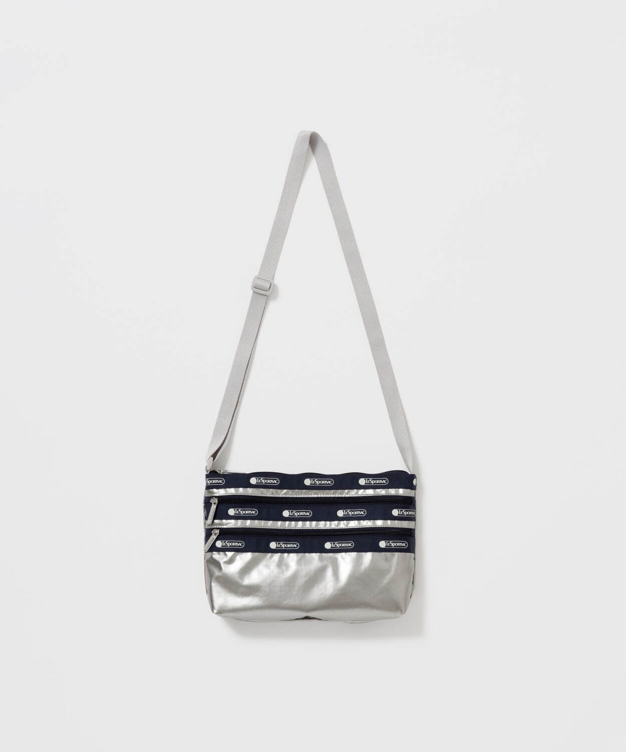 レスポートサック×アダム エ ロペのコラボバッグ、”シルバー＆ブラック