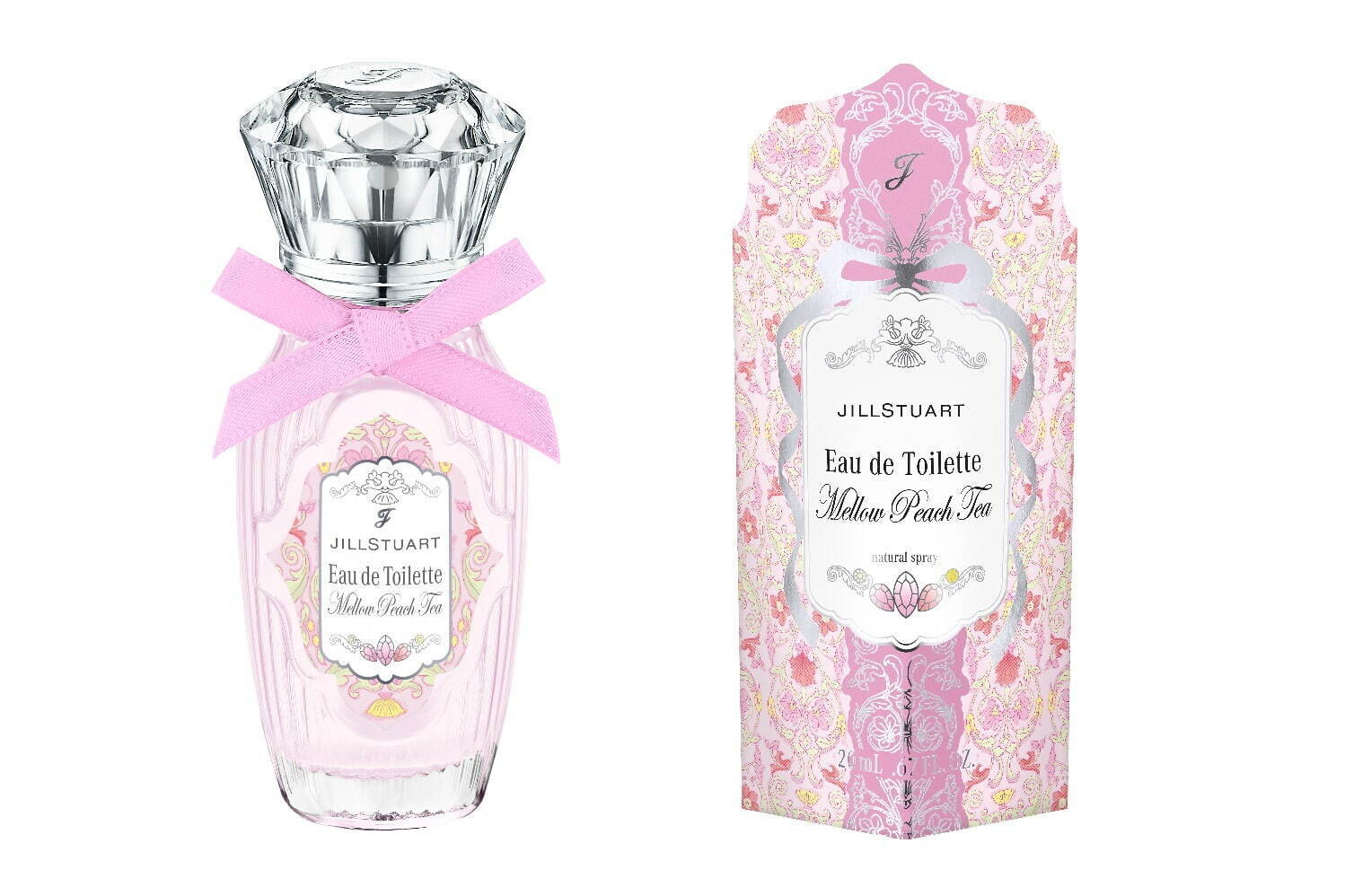 ジルスチュアート25年春「紅茶コスメ」“ダージリン＆ピーチティー香る