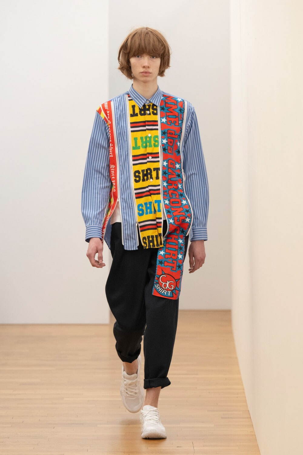 コム デ ギャルソン・シャツ 2025年秋冬コレクション - 色彩のリズム