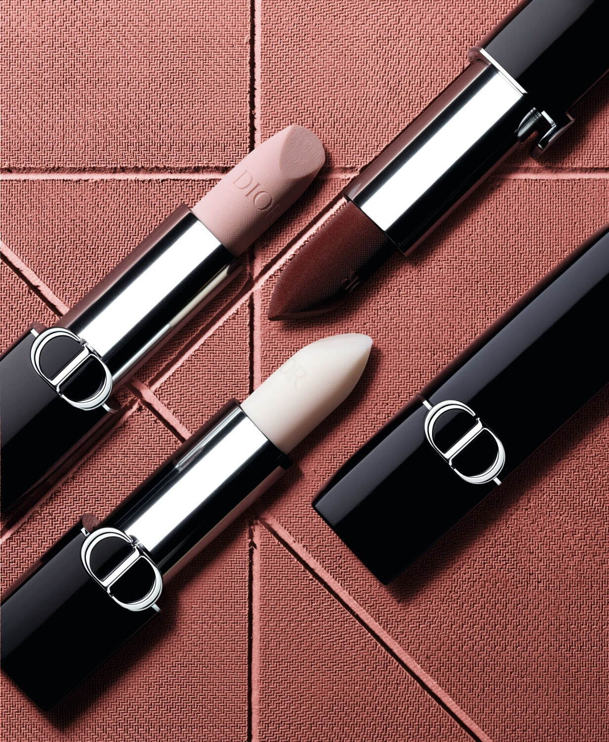 ディオール「ルージュ ディオール」24年秋コスメ、“上品ロージーヌード