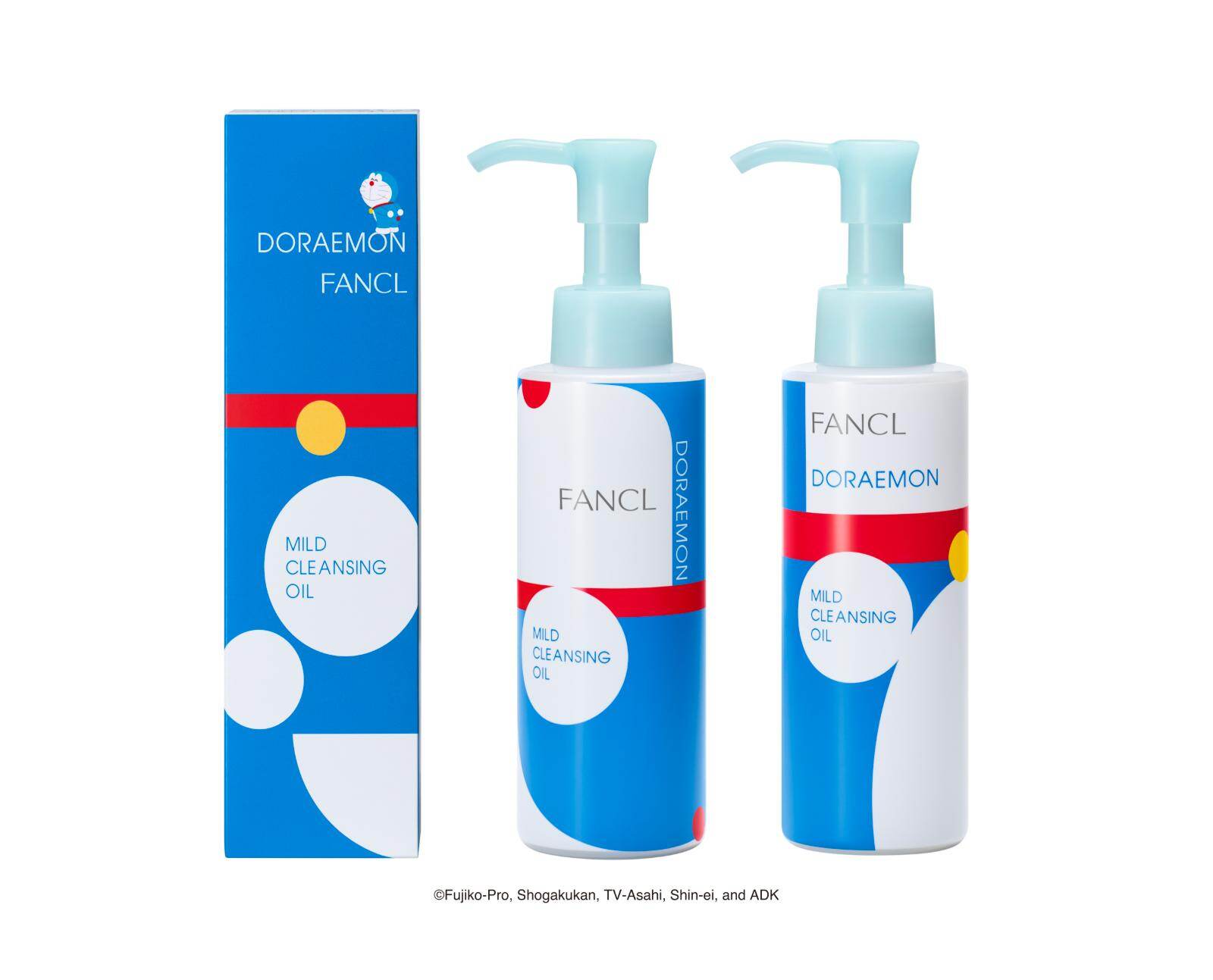 ファンケル「ドラえもん」デザインの限定クレンジング、“ひみつ道具