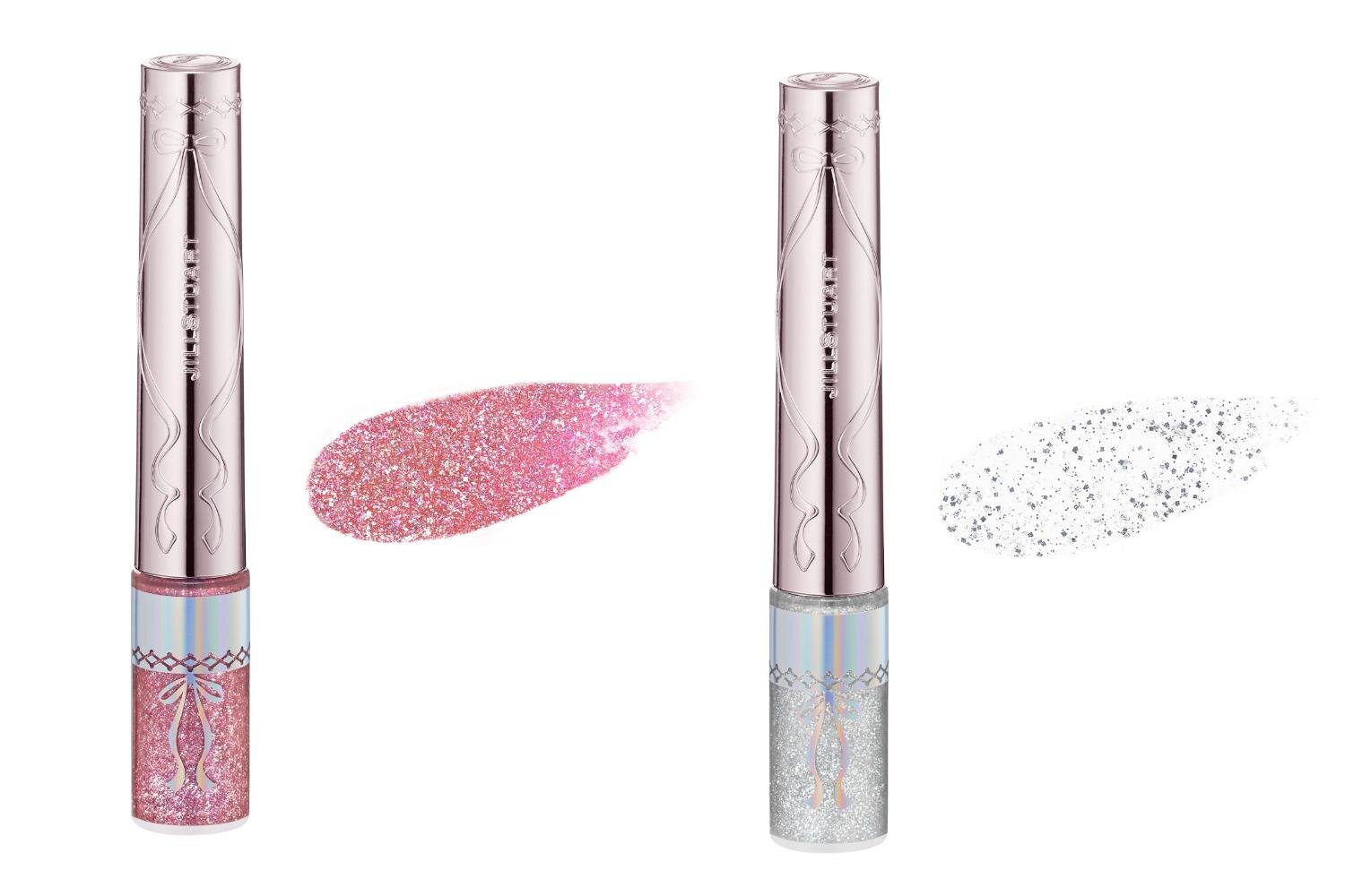 ジルスチュアート25年クリスマスコスメ、“リボン尽くし”ピンクリップ