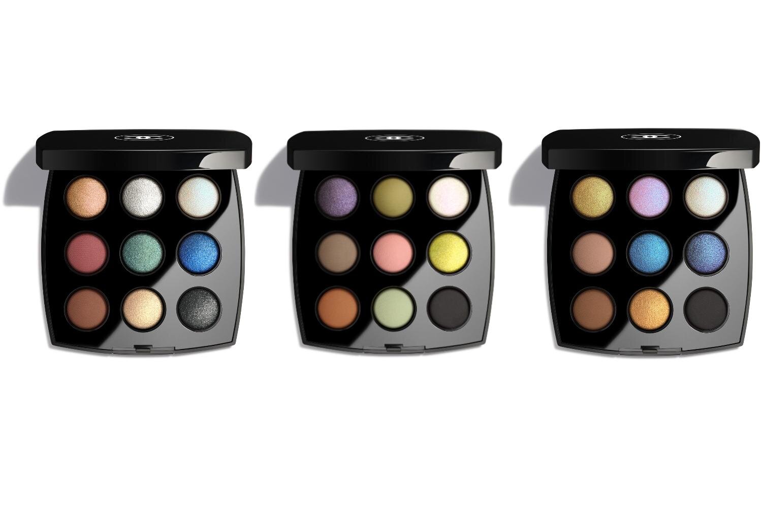 シャネル2025年クリスマスコスメ、9色アイシャドウ「レ ヌフ オンブル