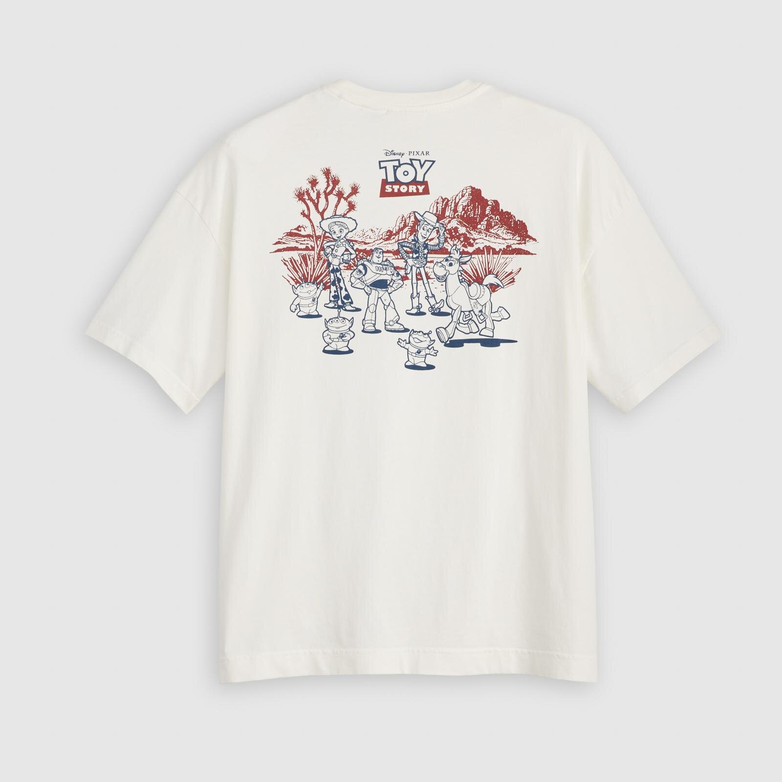 リーバイス×『トイ・ストーリー』カウ柄デニムシャツ、ウッディ