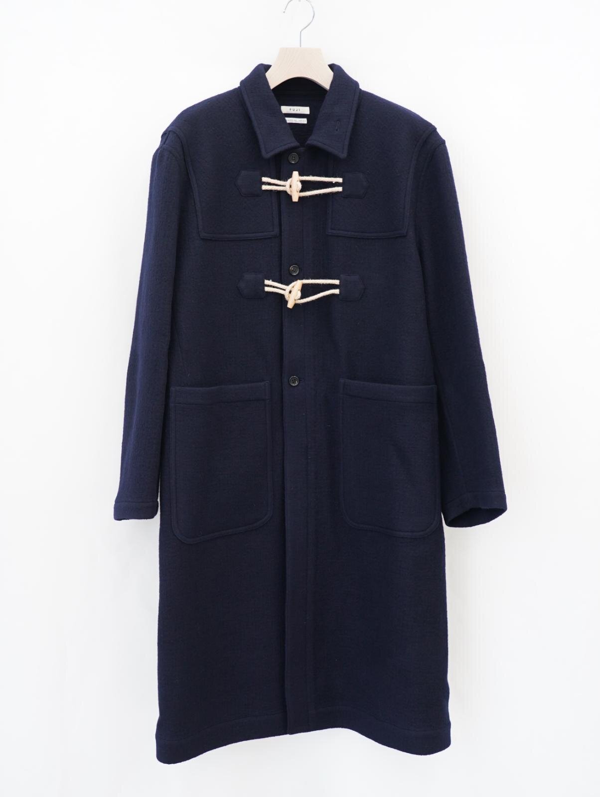 フジ“ステンカラー”のダッフルコート＆カシミヤスカーフ、経年変化を