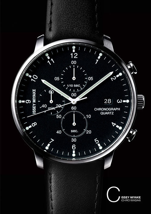 イッセイ ミヤケ ウオッチより新作「C」“線と数字”だけのシンプルな