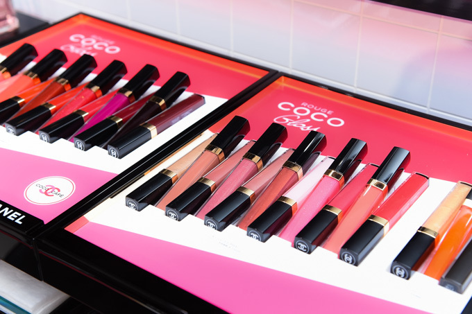 シャネルの新リップグロス「ルージュ ココ グロス」- 表参道の期間限定