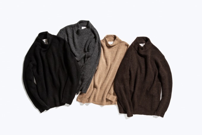 マーカウェア「アルパカ」100％のニットウェア、希少な