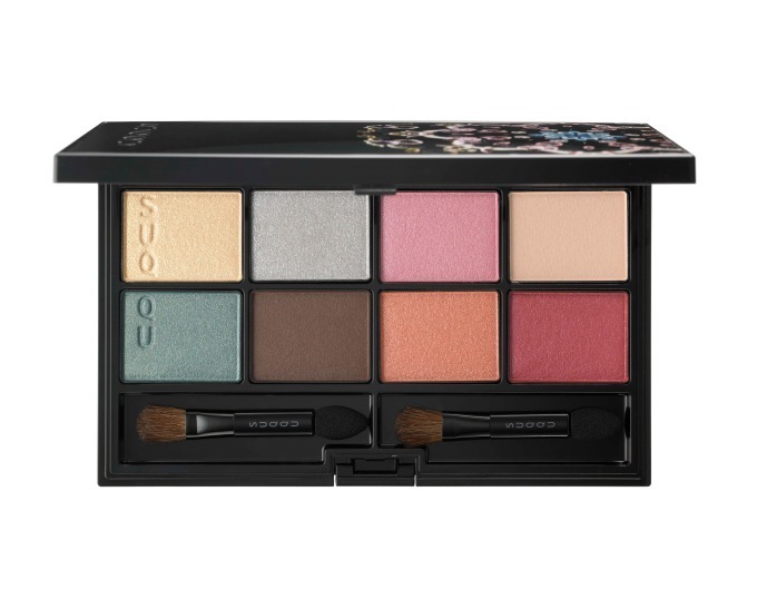SUQQU“万華鏡”イメージのクリスマスコスメ、ブランド初8色アイパレット