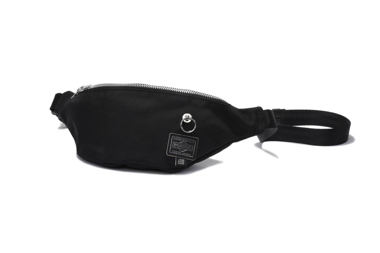 ジャムホームメイド×ポーターのコラボバッグ、耐久性の高いナイロン