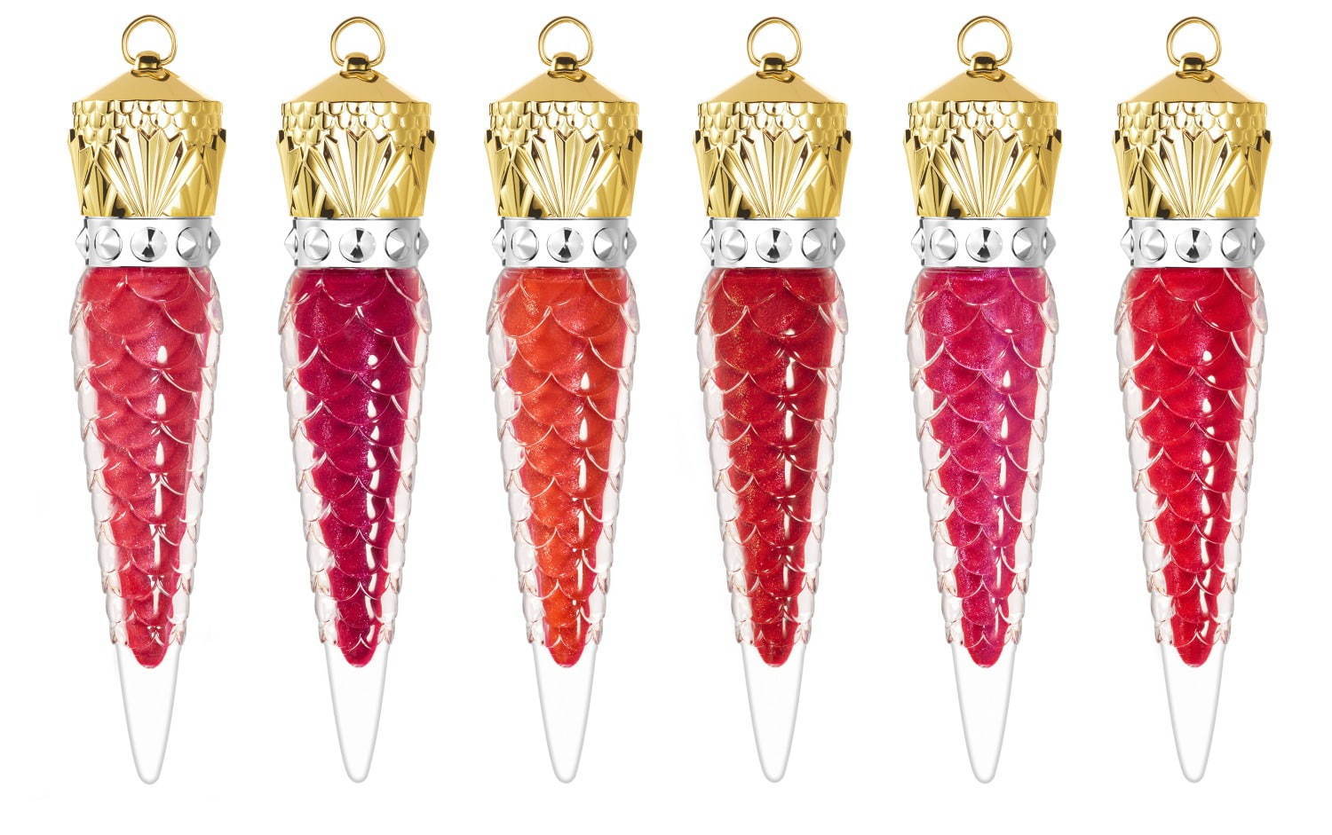 クリスチャン ルブタン夏限定「ルビグリッターグロス」煌めくレッド系