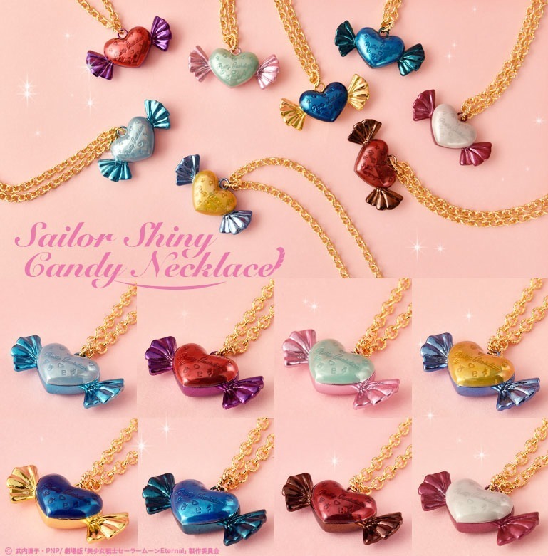 Q-pot.×美少女戦士セーラームーン」キャンディーネックレスやダイアナ
