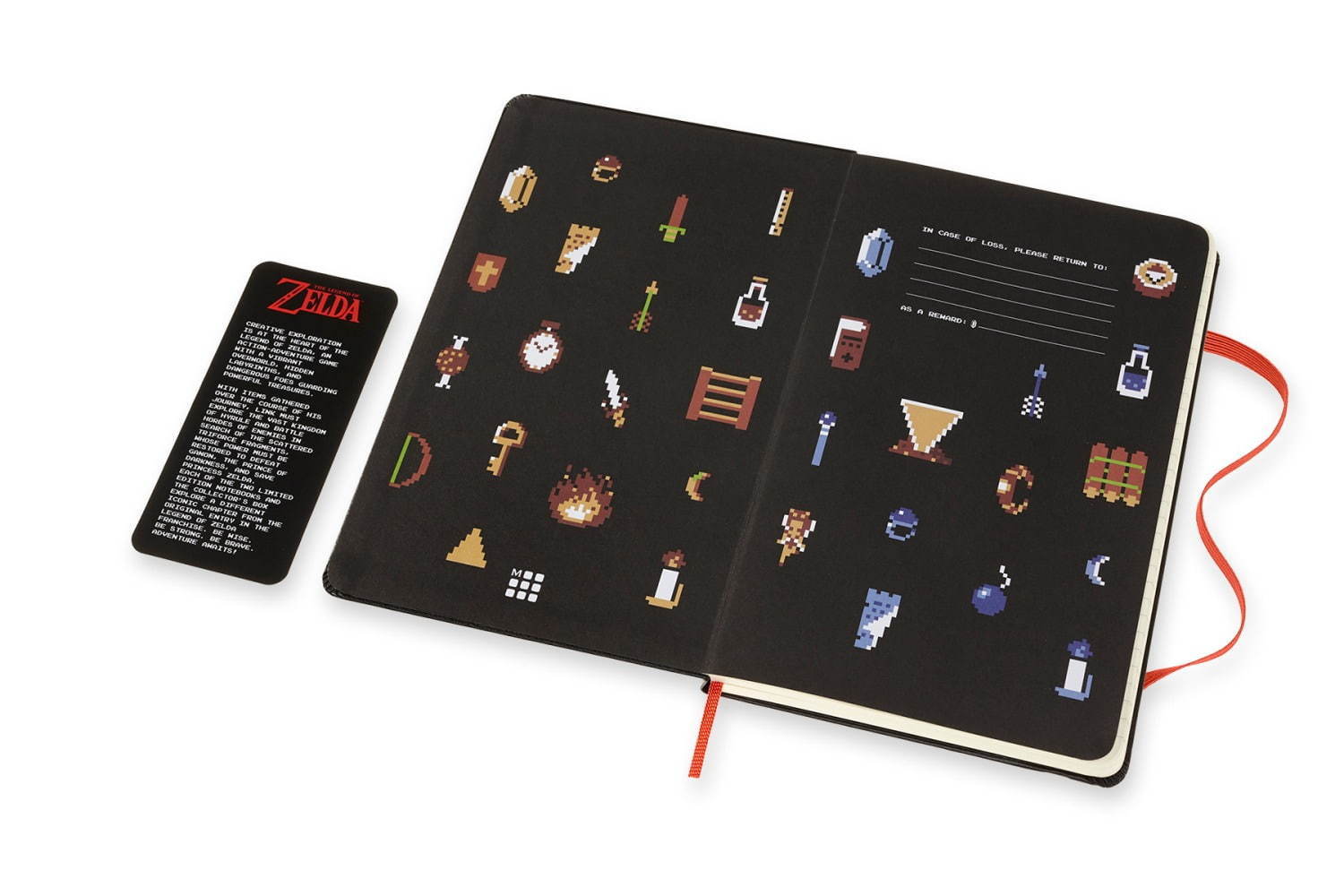 モレスキンから初代「ゼルダの伝説」をモチーフにした限定ノートブック