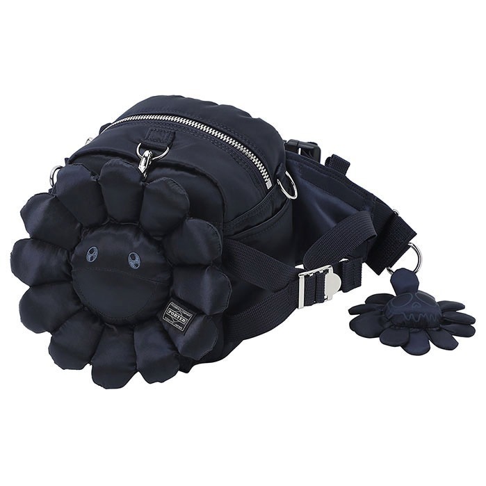 ポーター「タンカー」×村上隆、お花＆ドクロを配したバッグ - 全長1mの