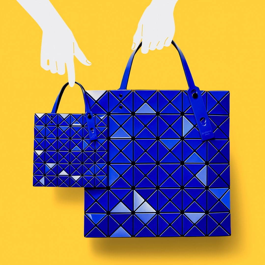 BAO BAO ISSEY MIYAKE“4分の1”サイズの限定ミニバッグ、東京・大阪で