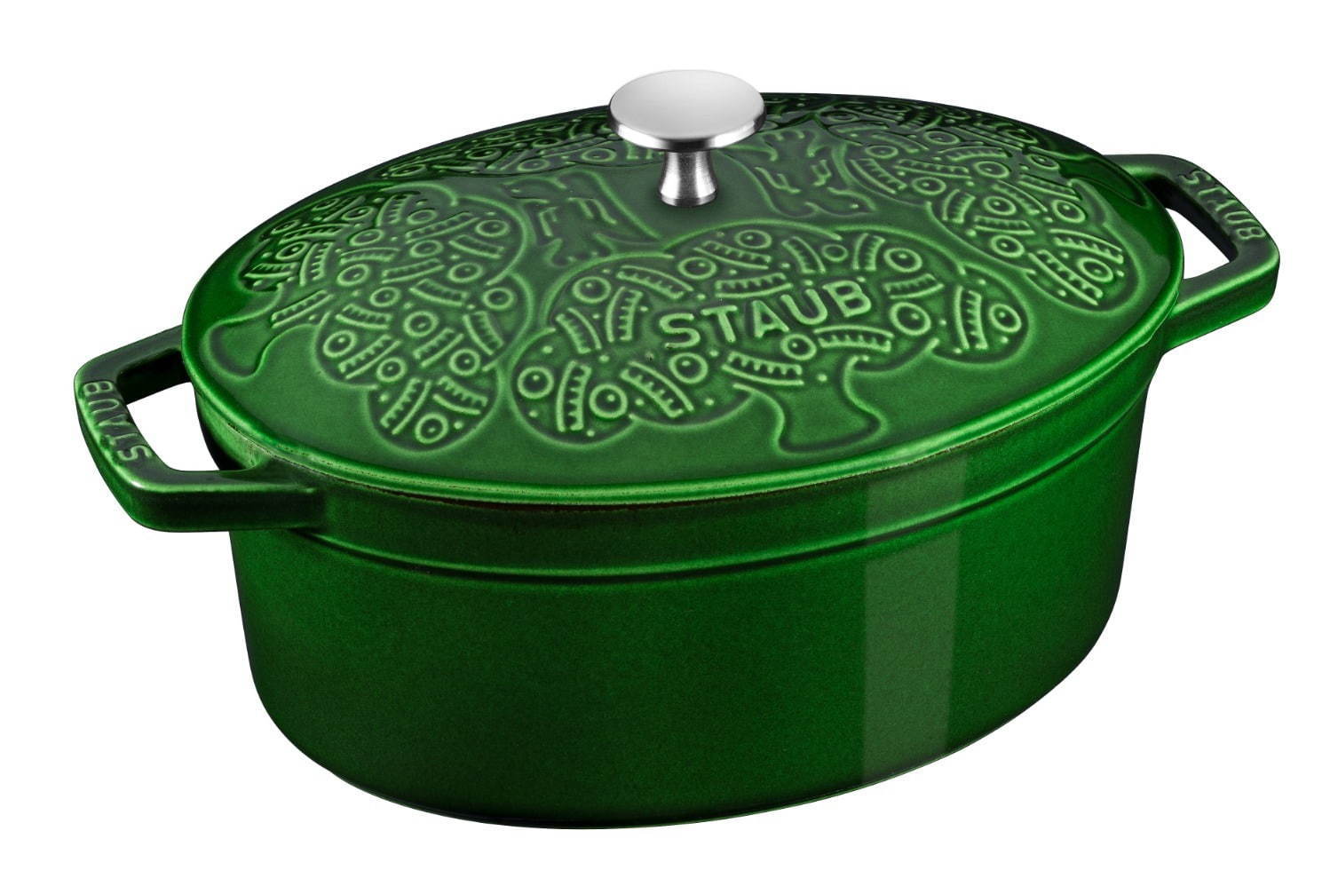 ミナ ペルホネン「大きな樹＆鳥」モチーフのココット鍋＆ホット