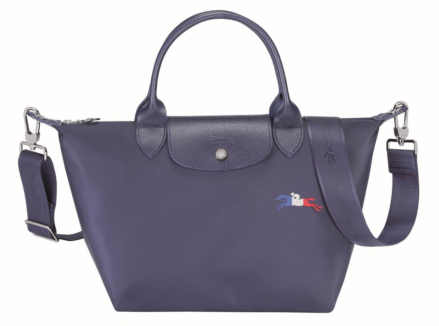 ロンシャン人気バッグ「ル プリアージュ」“トリコロールカラー”の新作