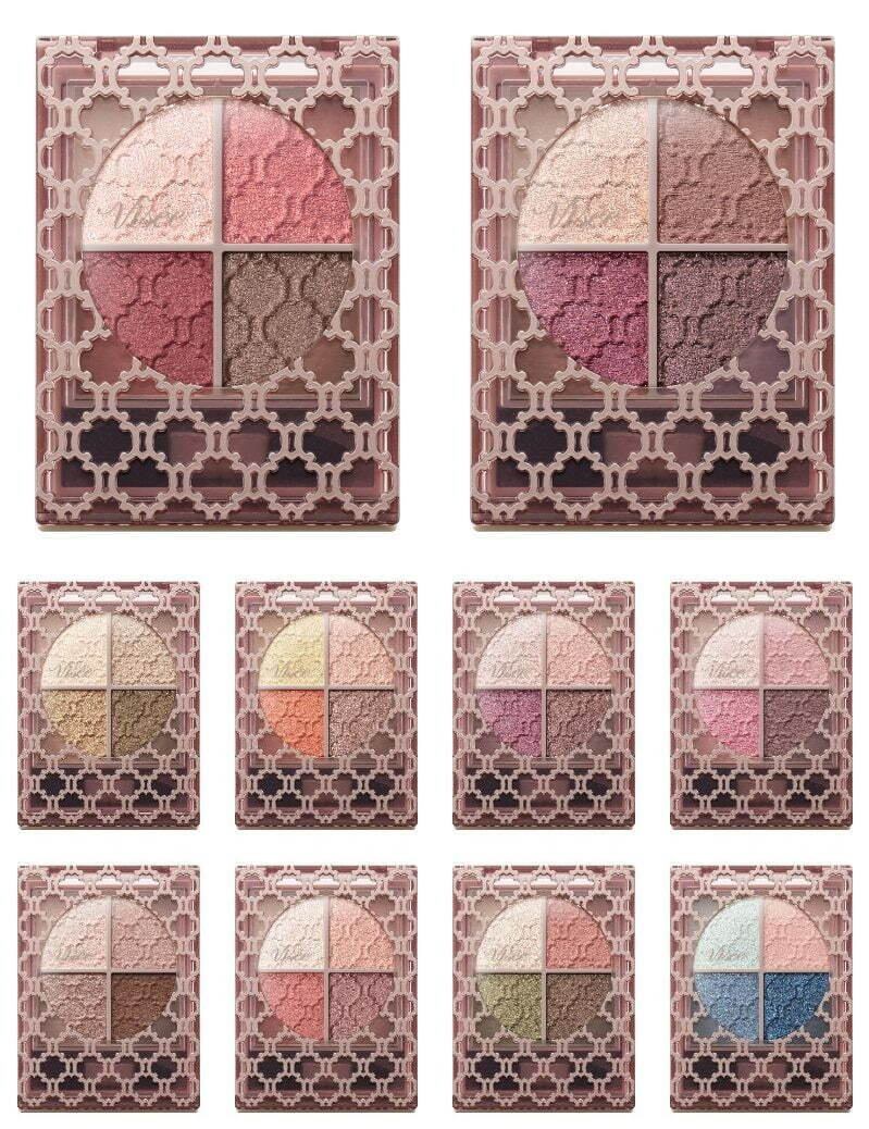 ヴィセ リシェ21年秋コスメ、人気No.1アイカラーに“こっくり”レッド