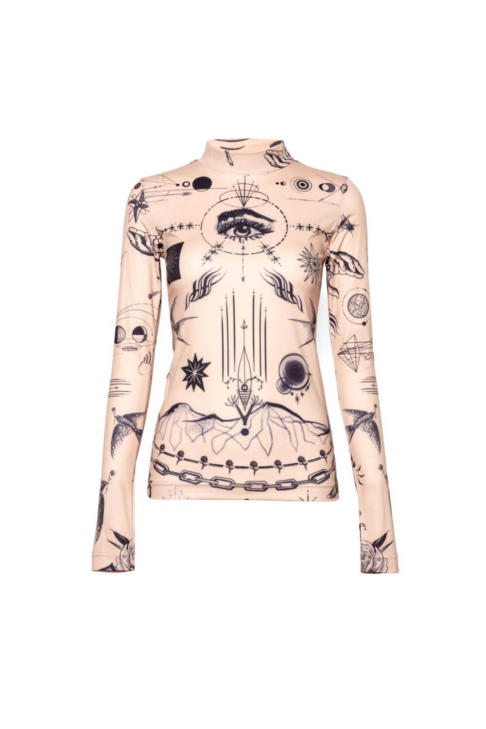 サカイ×ジャンポール・ゴルチエの“タトゥー柄”ブルゾン＆Tシャツ、香水