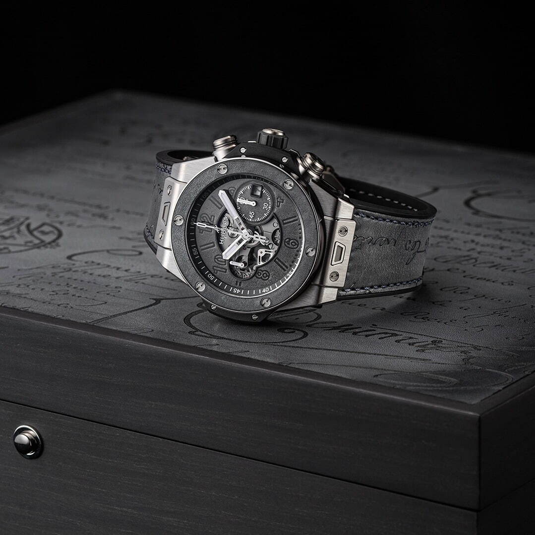 ウブロ「ビッグ・バン ウニコ」ベルルッティとのコラボ腕時計