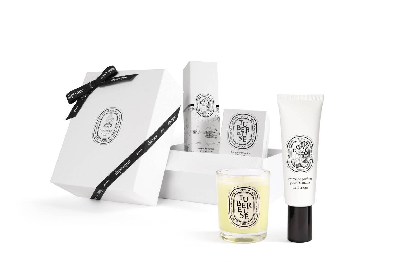 Diptyque Satin Hair Oil ハンドクリームセット Diptyque Satin Hair