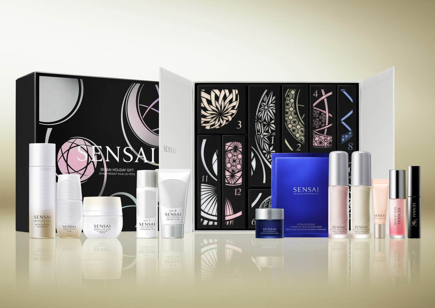 センサイ22年クリスマスコフレ、“切り絵BOX入り”人気コスメ現品含む