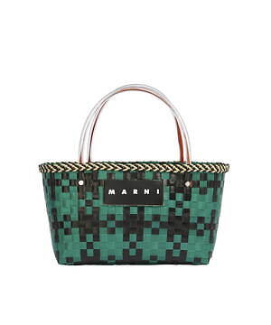 マルニ マーケット新作バッグ「チェックバスケット」名古屋で先行発売