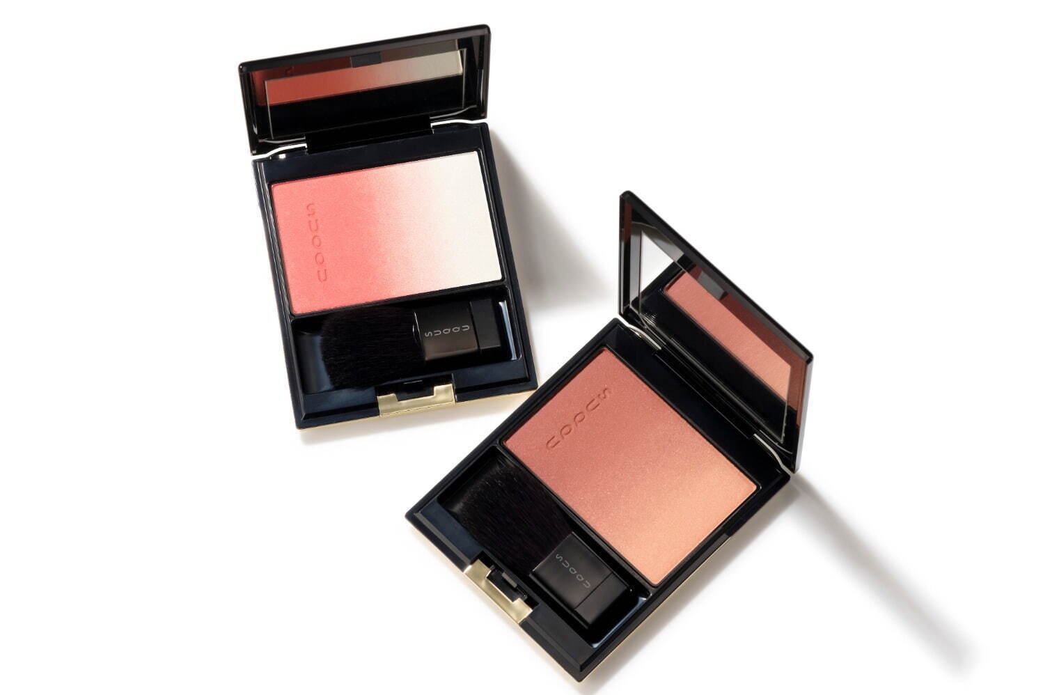 SUQQU22年クリスマスコスメ、“冬薔薇”着想の4色アイシャドウ＆凛とした