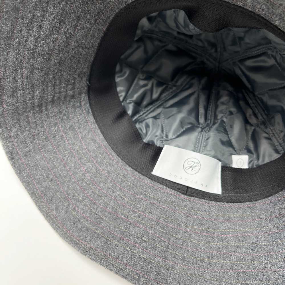 キジマ タカユキが百々千晴とコラボ、ウールのセーラーハットを2年ぶり