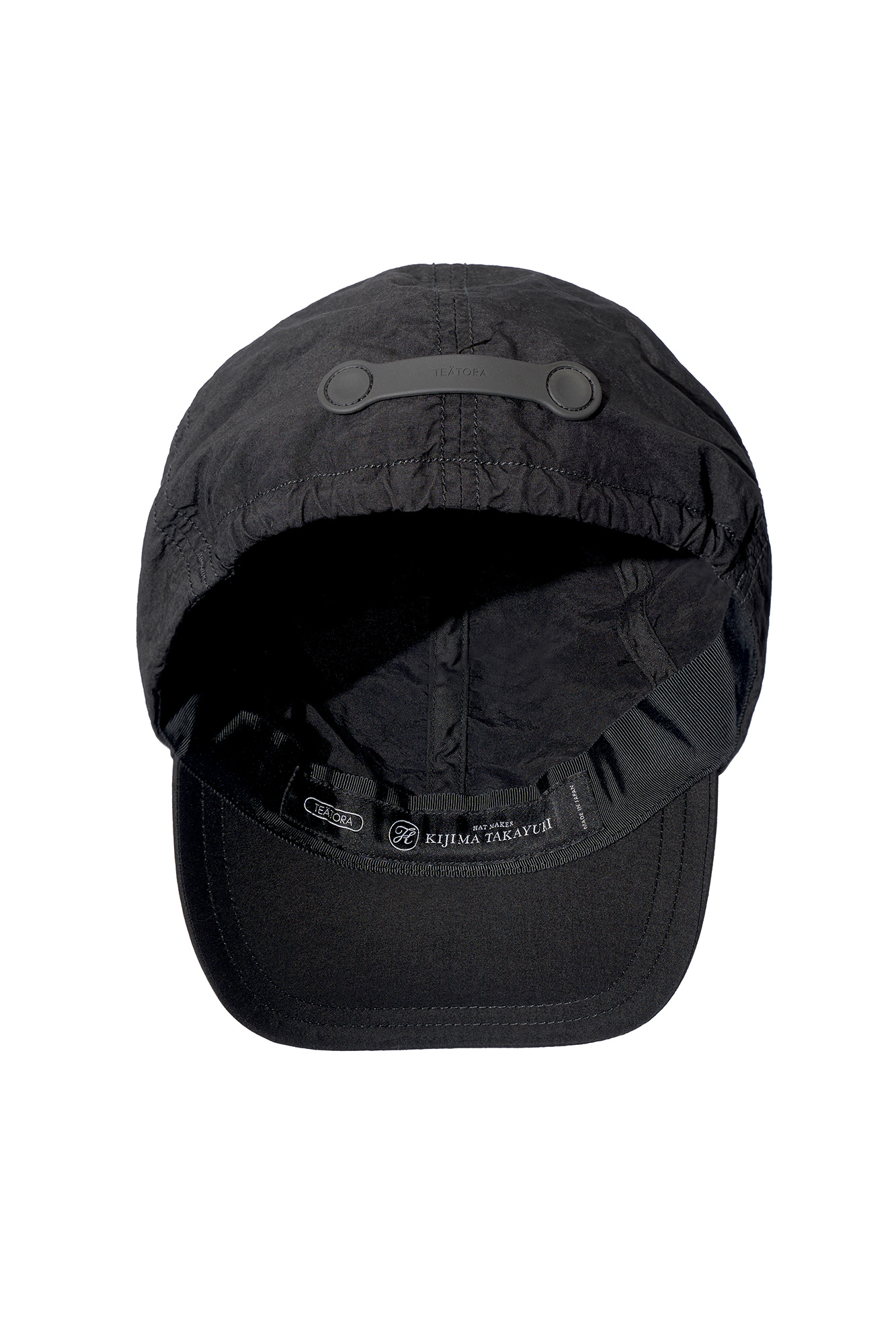 テアトラがキジマ タカユキとのコラボキャップを発売、ブラックと